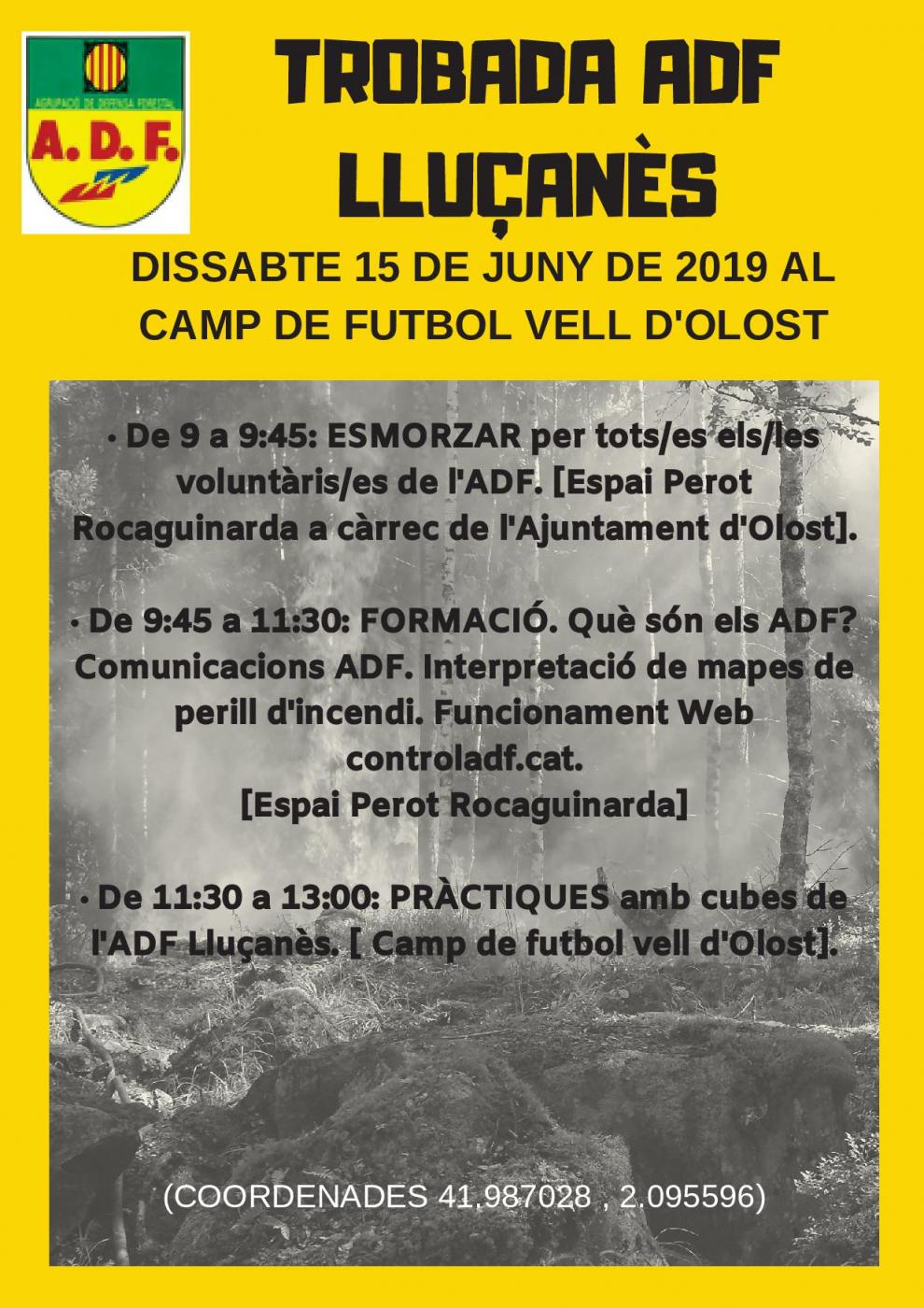 Trobada de l'ADF Lluçanès a Olost